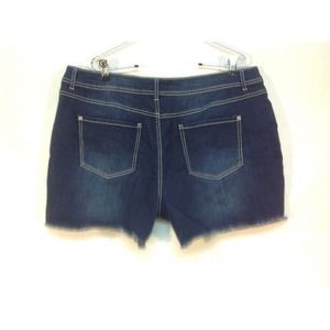 Est. 1948 Denim Classic Shorts Cut Off Tribal Insert‎ Size 18W